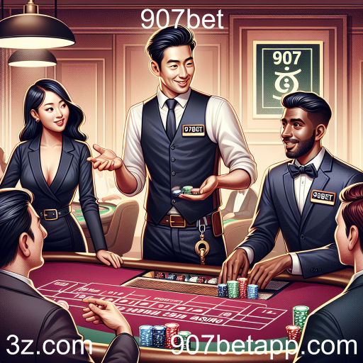 Experimente a Emoção dos Cassinos Ao Vivo no 907bet